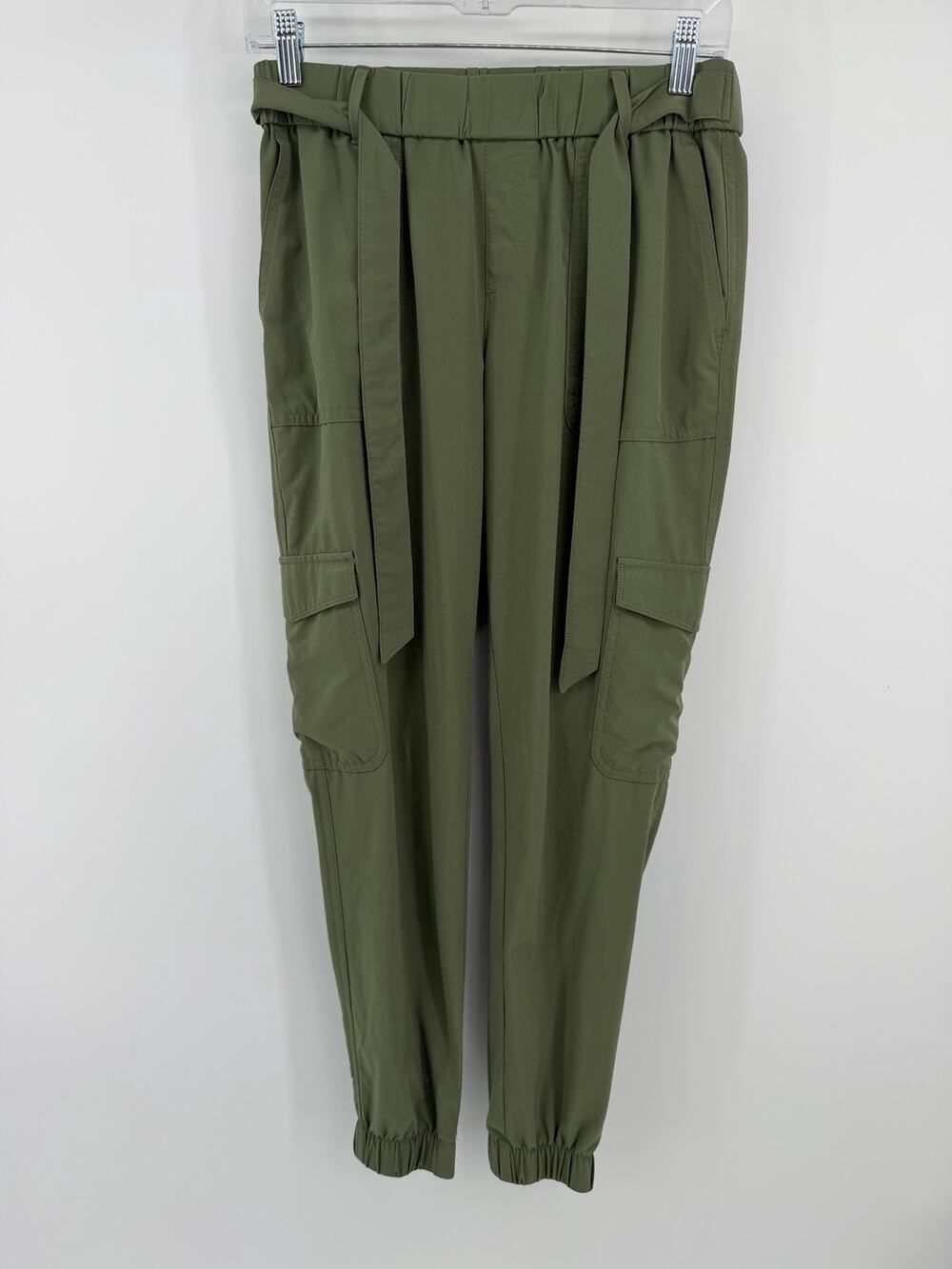 Banana Republic women's cargo jogger pants, olive green, size XS